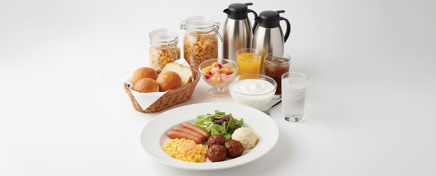 輕食自助餐示意圖