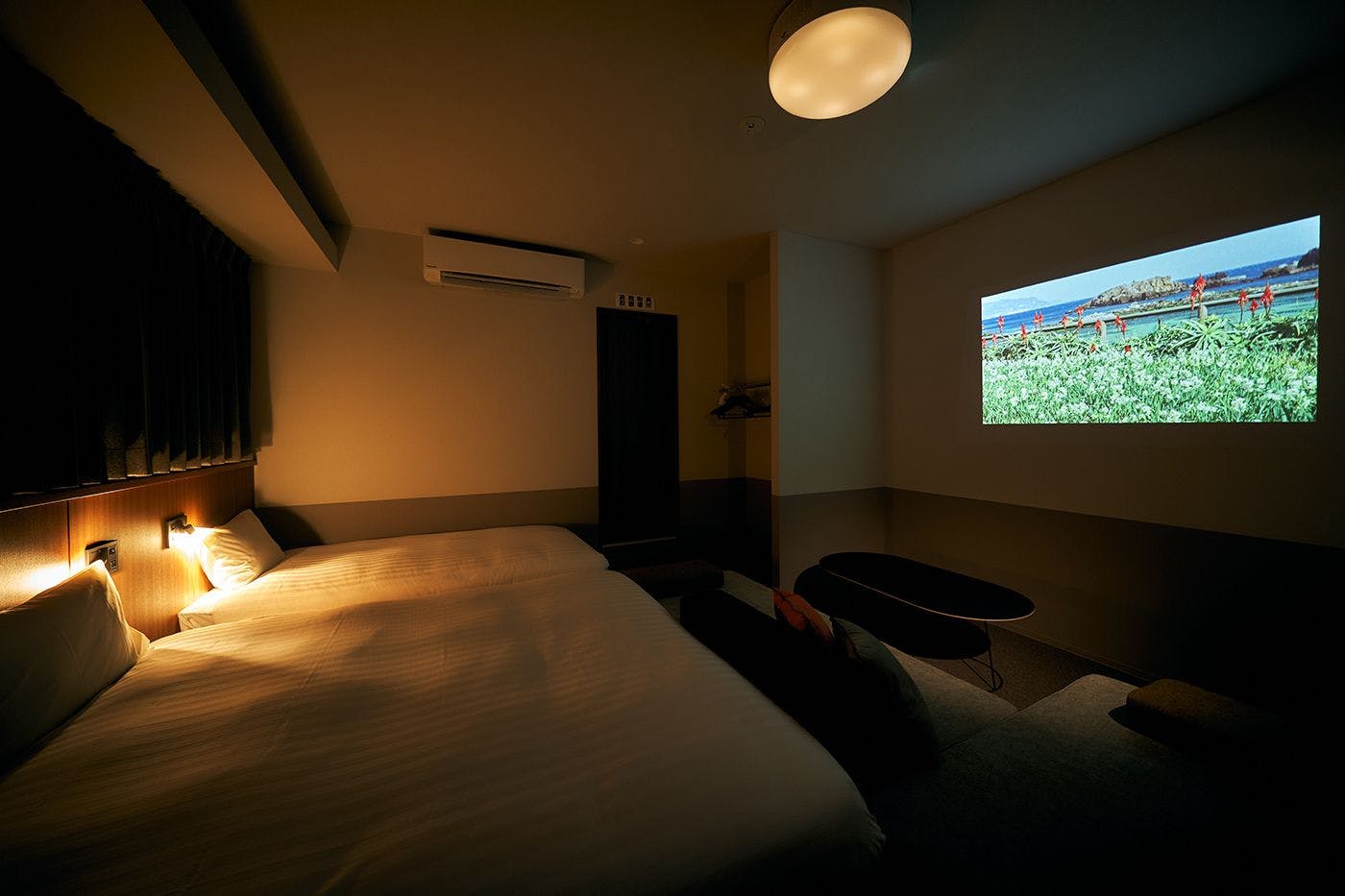 ภาพการใช้งานโปรเจคเตอร์