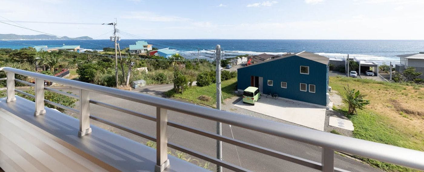 วิวจากระเบียงดาดฟ้า