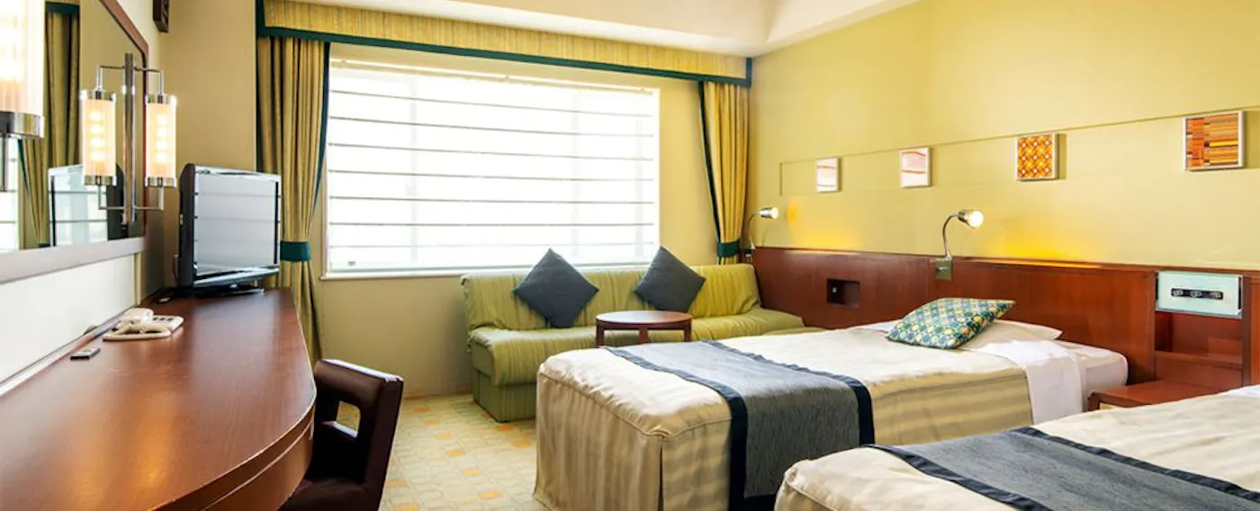 以「1950年代美國夢」為主題,結合復古與現代氛圍的「標準客房」