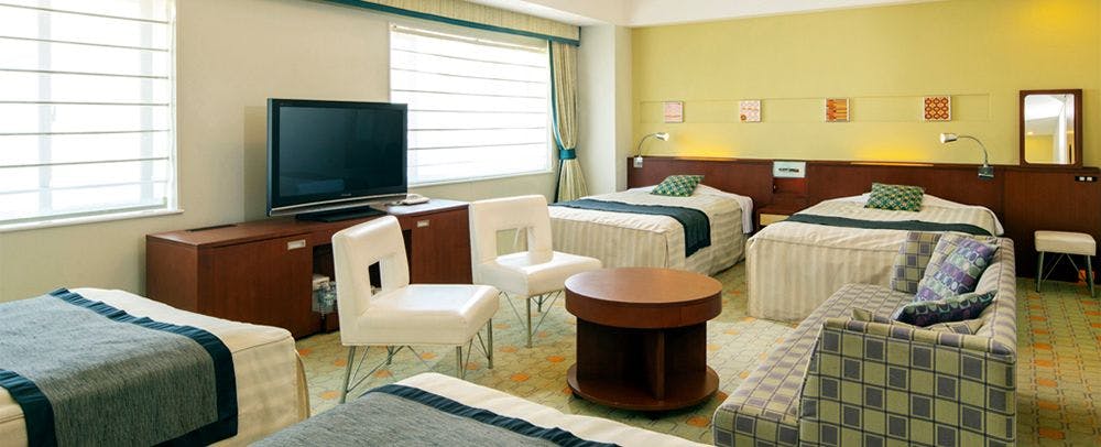 適合三代女性聚會的推薦房型「舒適家庭房」