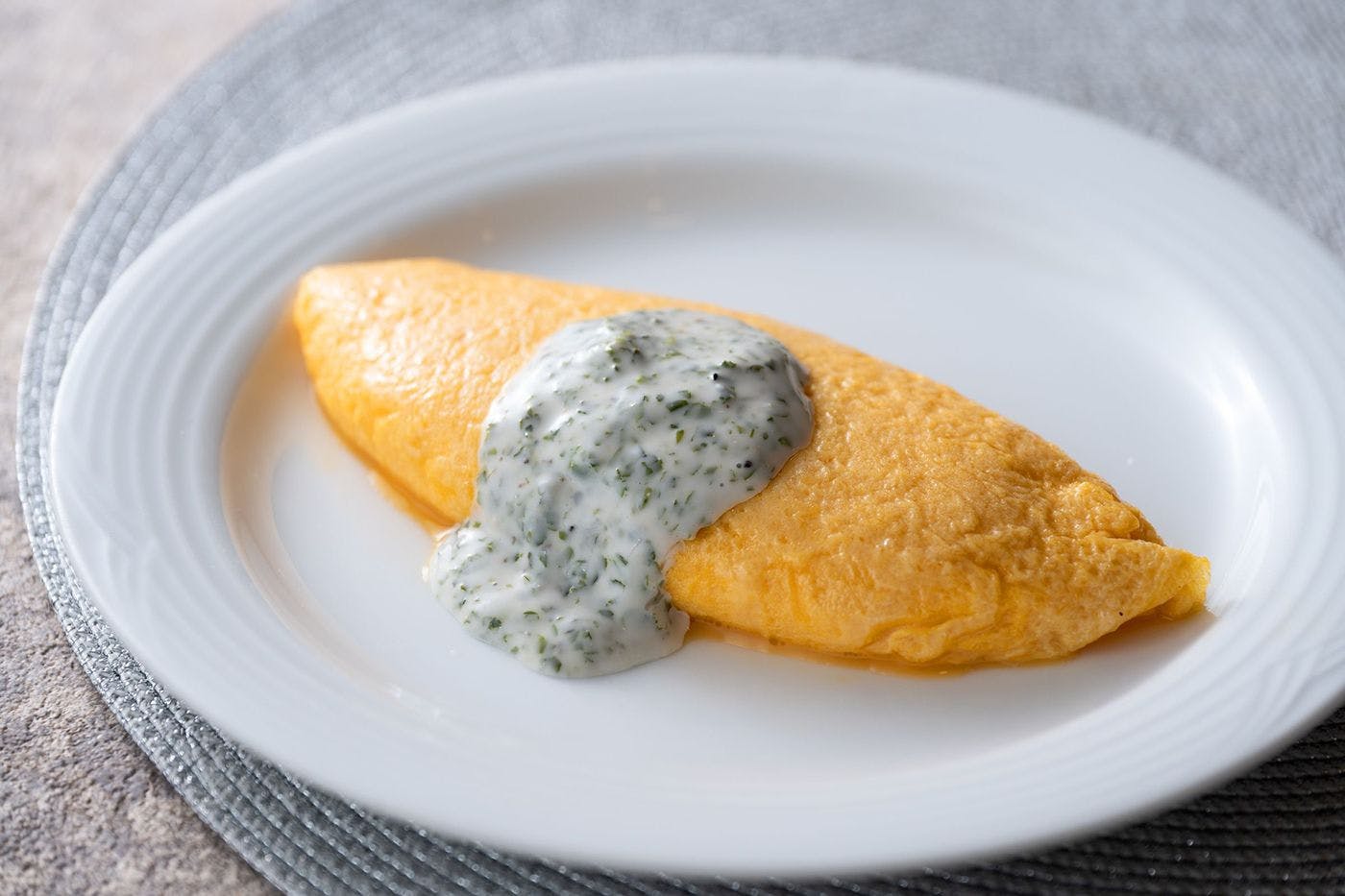 ANAクラウンプラザ 特製オムレツ