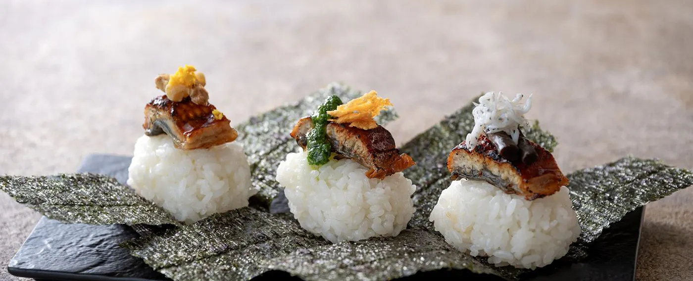 ご褒美おむすびのライブキッチン