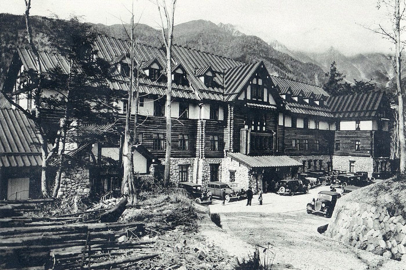 โรงแรมอิมพีเรียลคามิโคจิในยุคก่อตั้ง