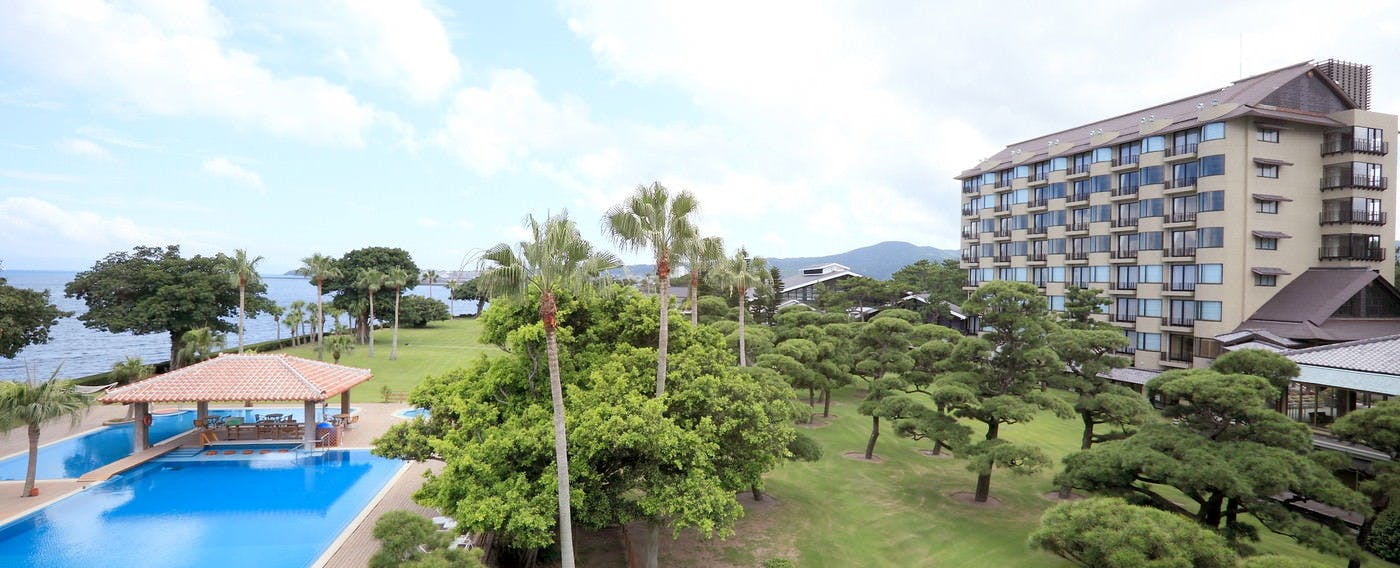 鹿児島　砂むし温泉　指宿白水館