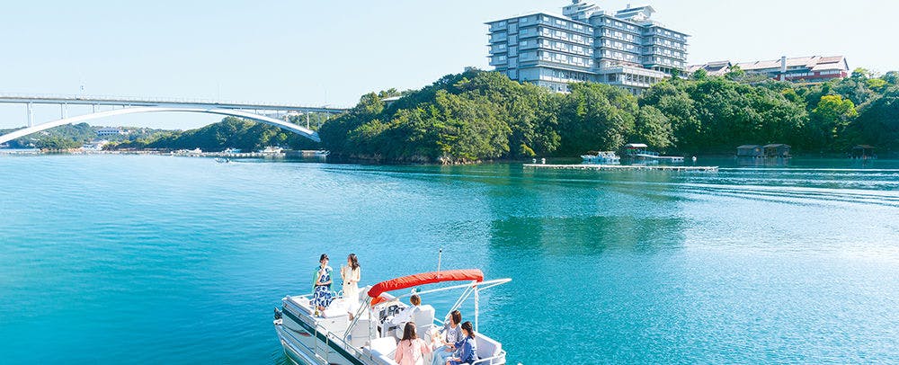 英虞湾クルーズプラン「ラウンジクルーズ志摩」