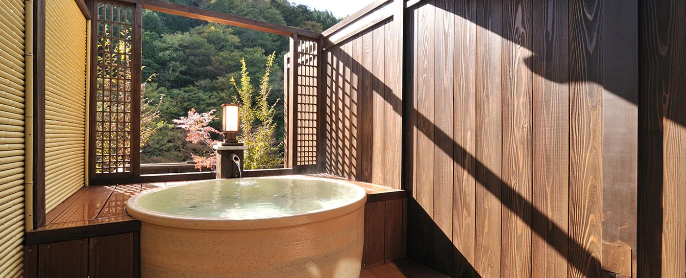 【โมมิ】อ่างอาบน้ำกลางแจ้งภายในห้องพัก