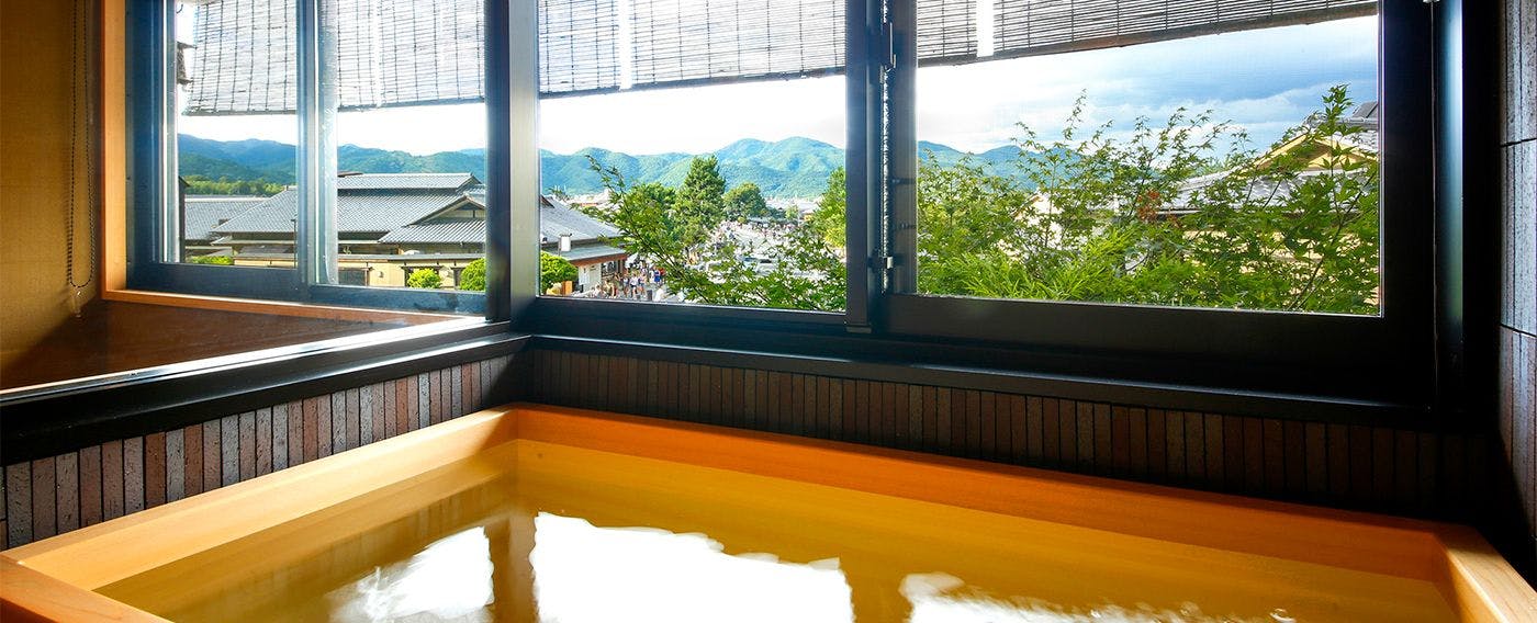 京都 嵐山温泉 渡月亭