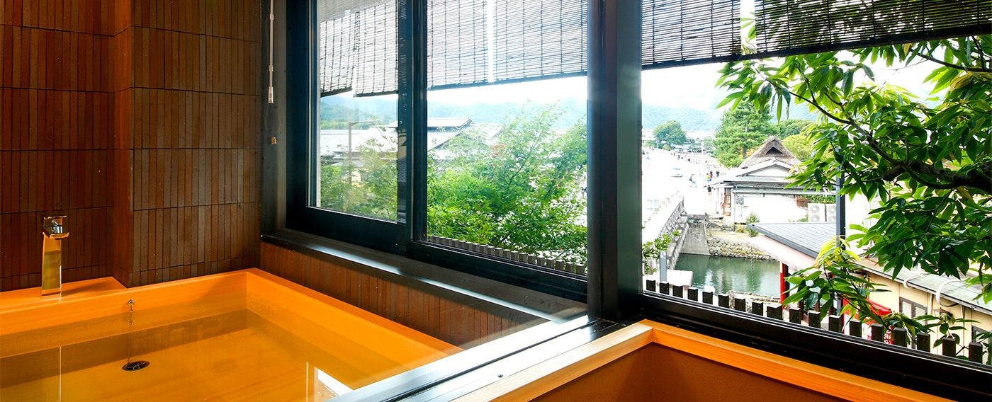 京都 嵐山温泉 渡月亭