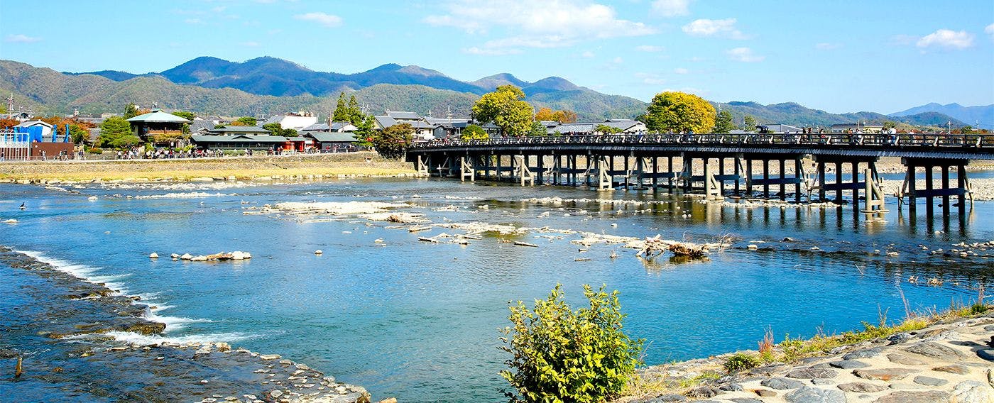 京都 嵐山温泉 渡月亭