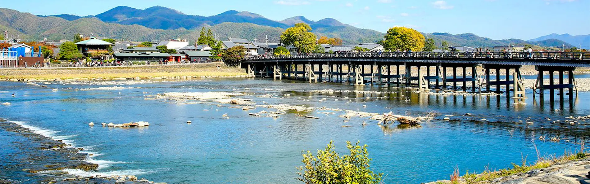 京都 嵐山温泉 渡月亭