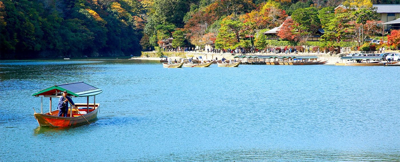 京都 嵐山温泉 渡月亭