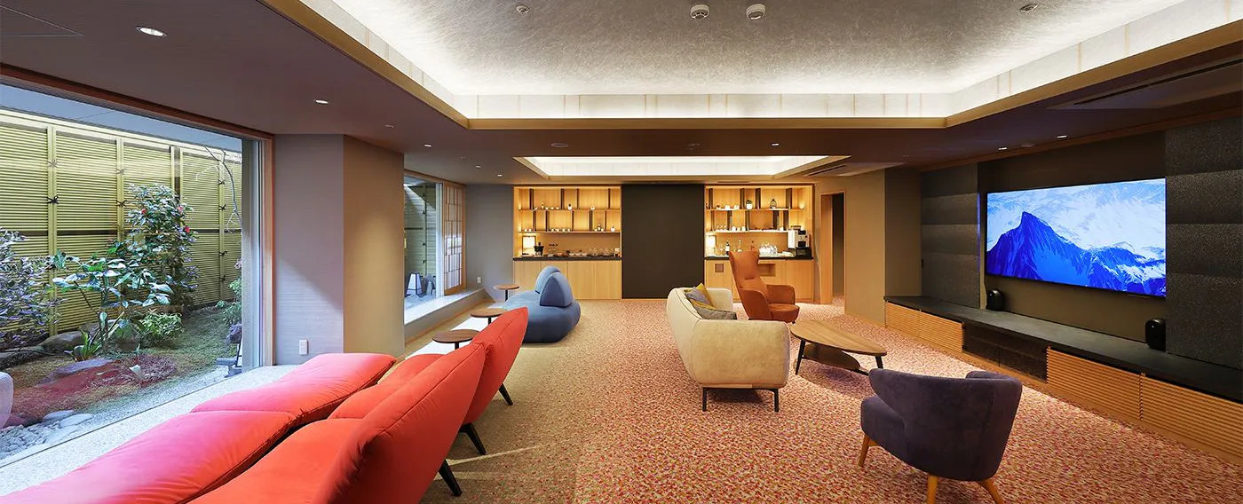 Paviliun Matsubayashi Khusus Lounge Premium "Hiyoku"