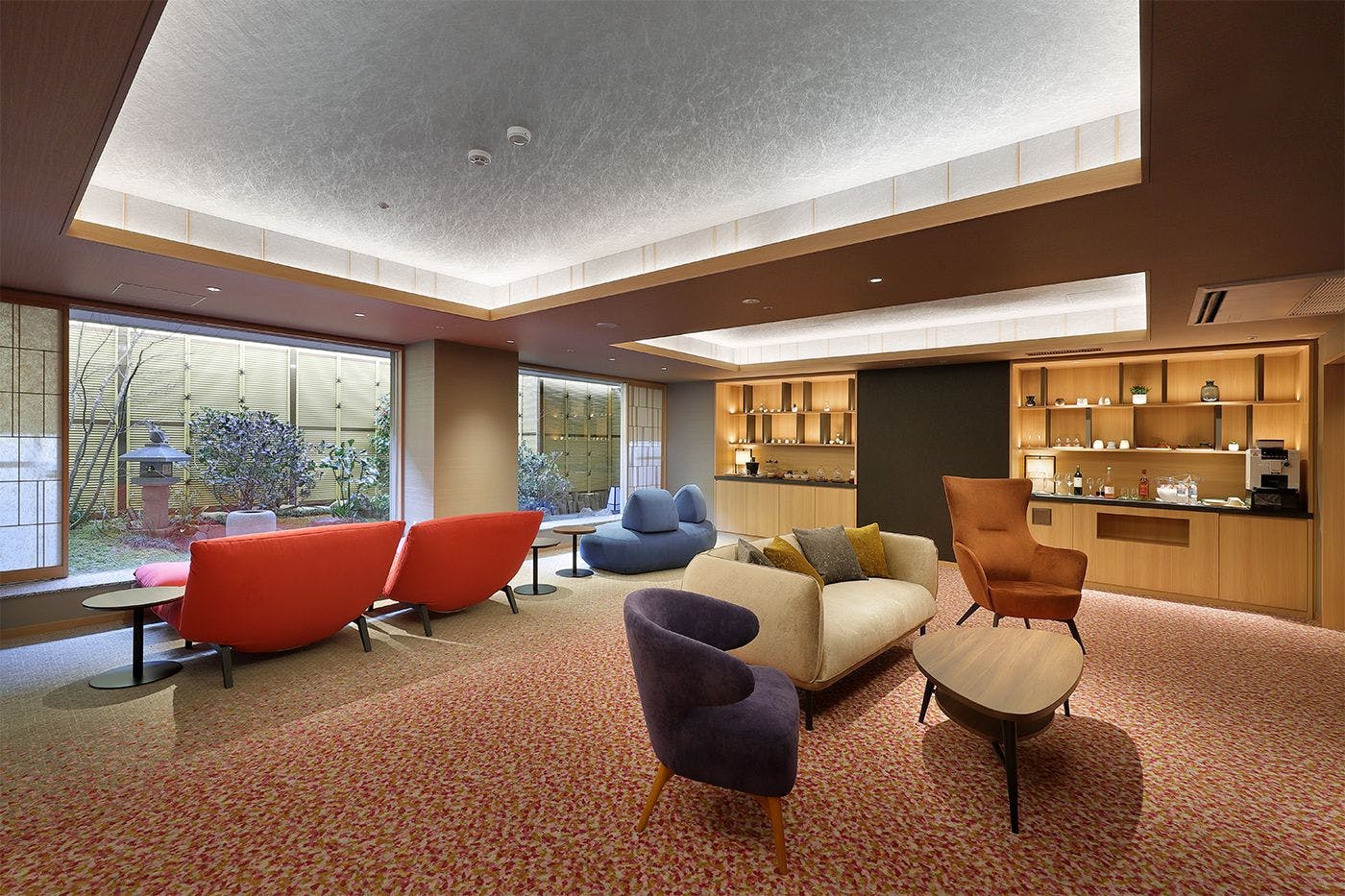 Paviliun Matsubayashi Khusus Lounge Premium "Hiyoku"