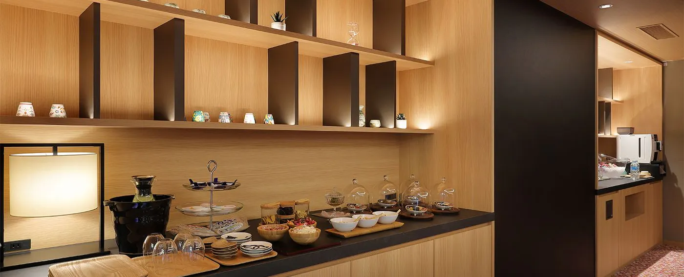 Paviliun Matsubayashi Khusus Lounge Premium "Hiyoku"