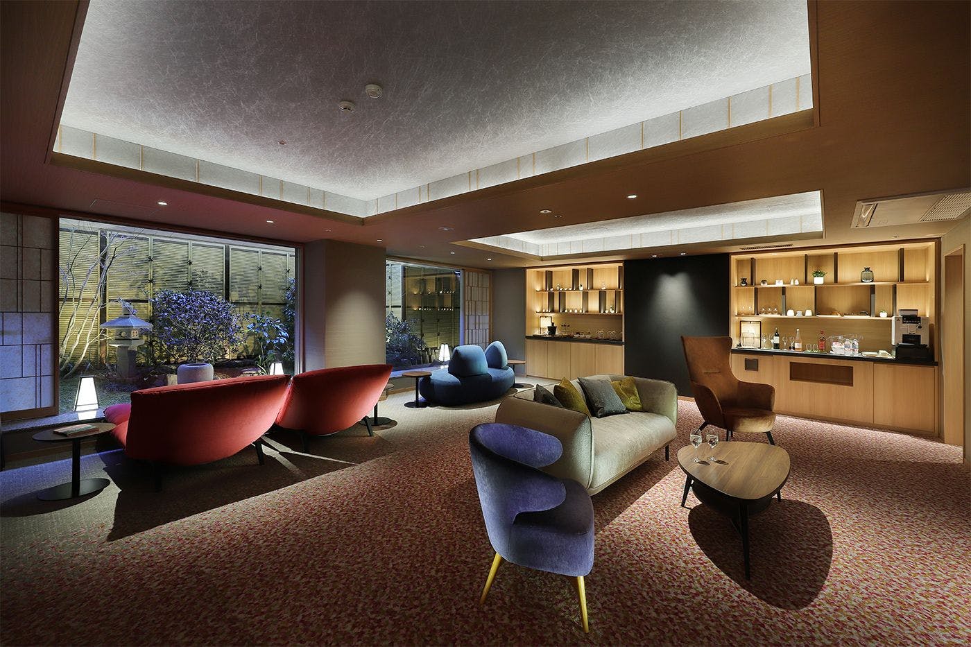 Paviliun Matsubayashi Khusus Lounge Premium "Hiyoku"