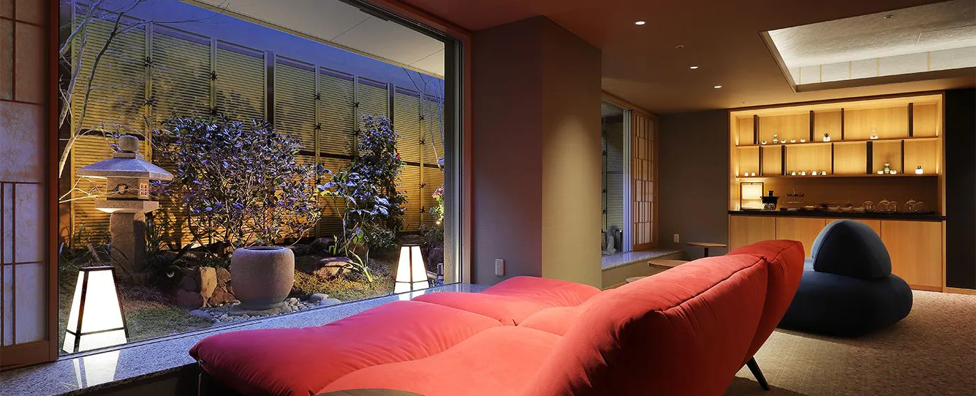 Paviliun Matsubayashi Khusus Lounge Premium "Hiyoku"