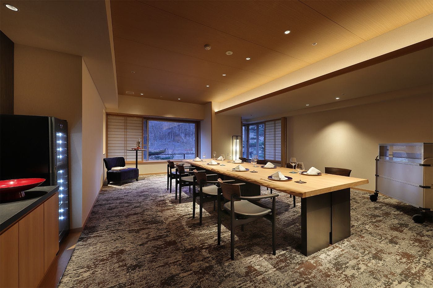 Paviliun Matsubayashi dengan Ruang Makan Khusus "Bunsui"