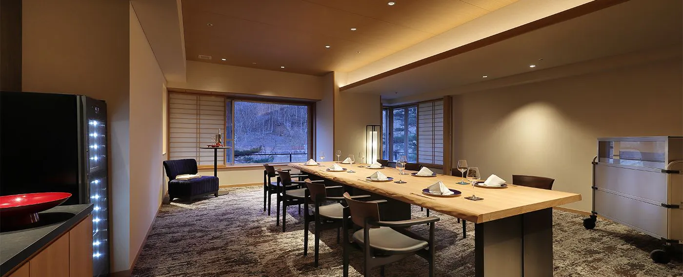 Paviliun Matsubayashi dengan Ruang Makan Khusus "Bunsui"