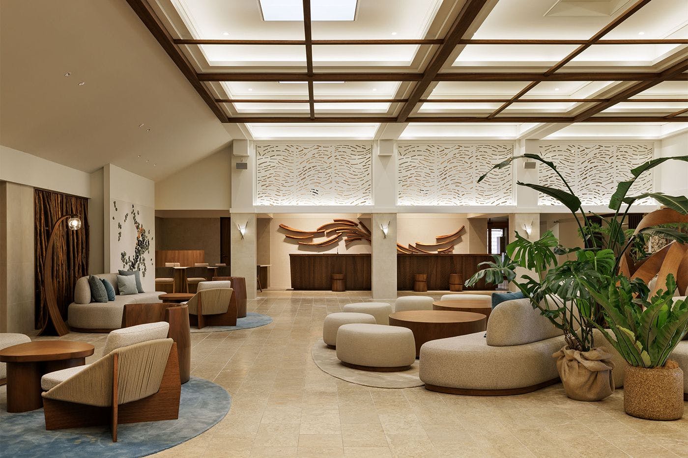 Lobby, Lounge, Restaurant