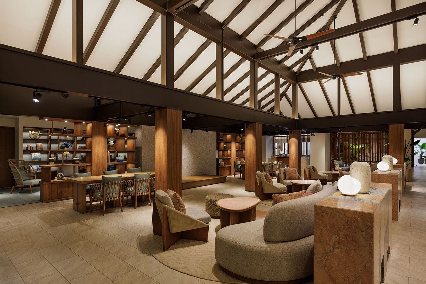 Lobby, Lounge, and Restaurant