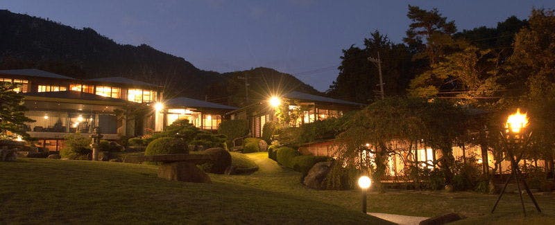 回遊式庭園　冬