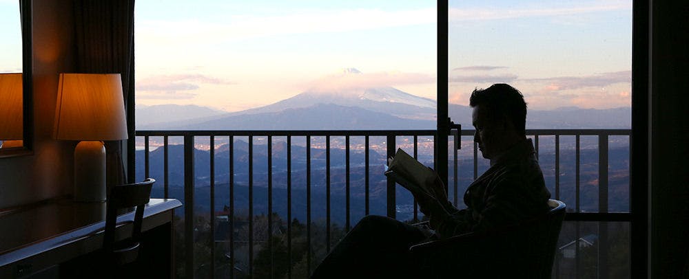 富士山ビューの客室