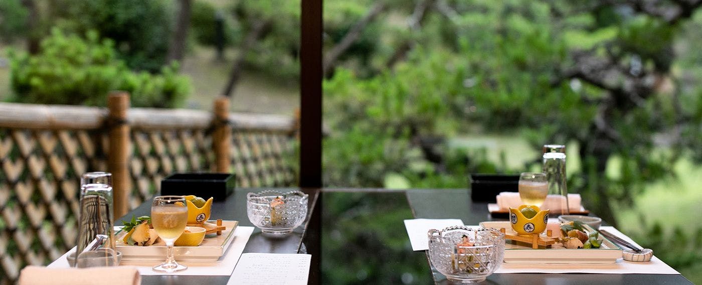 【個室お食事処】庭園に面したお食事処　※ご指定できません