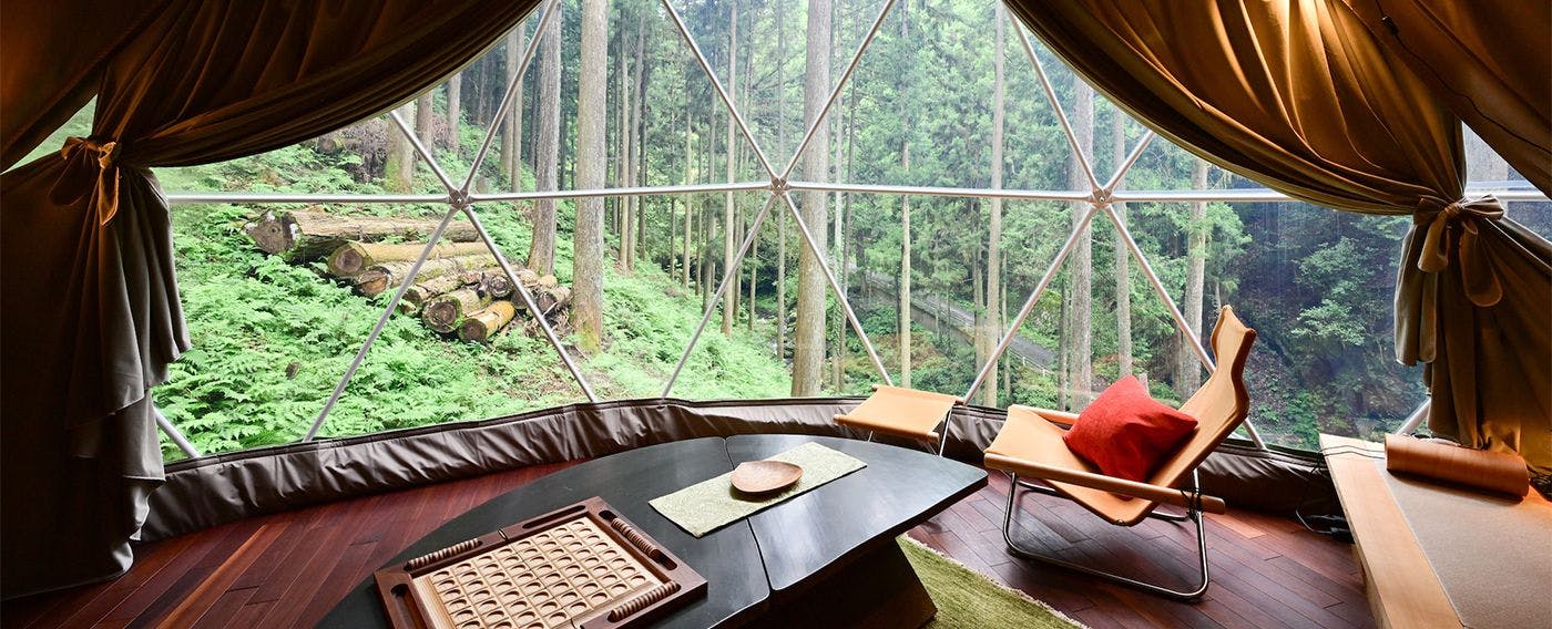 天空の森のグランピング