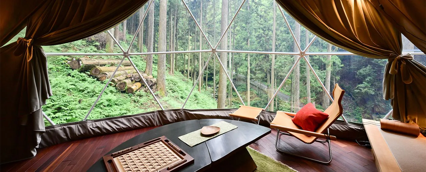 天空の森のグランピング