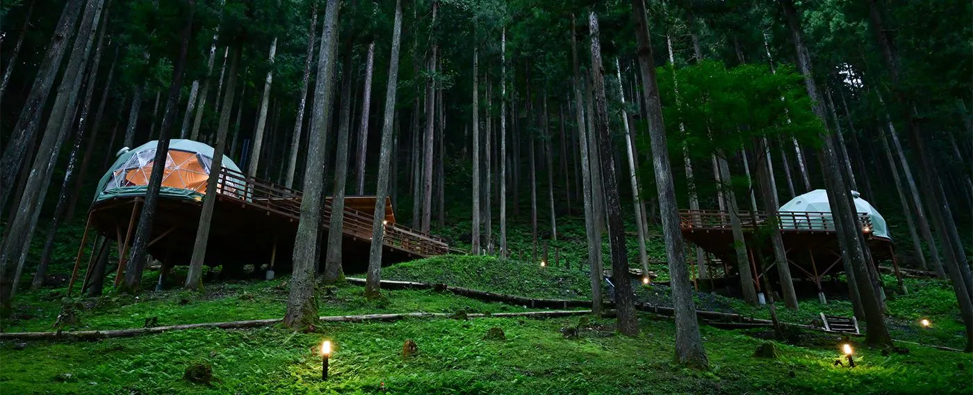 天空の森のグランピング