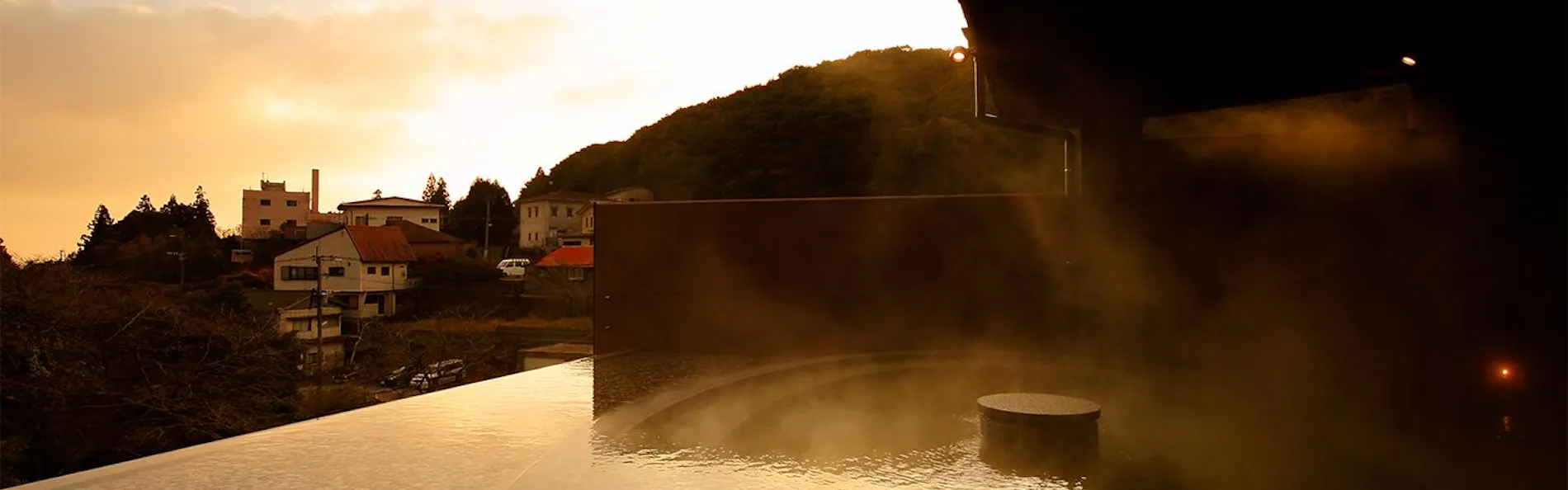 白濁源泉掛け流し八湯めぐりの湯 雲仙温泉 民芸モダンの宿 雲仙福田屋