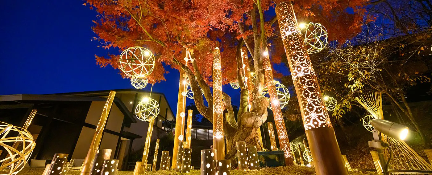 โคมไฟไม้ไผ่