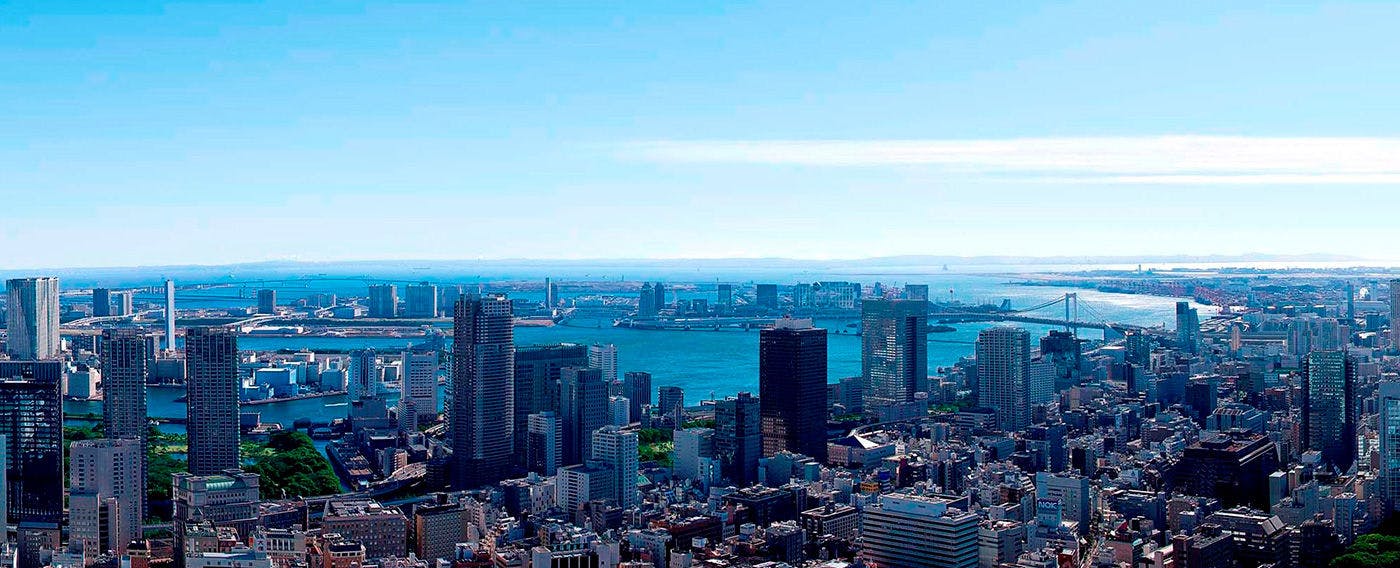 スイートルームからの眺望