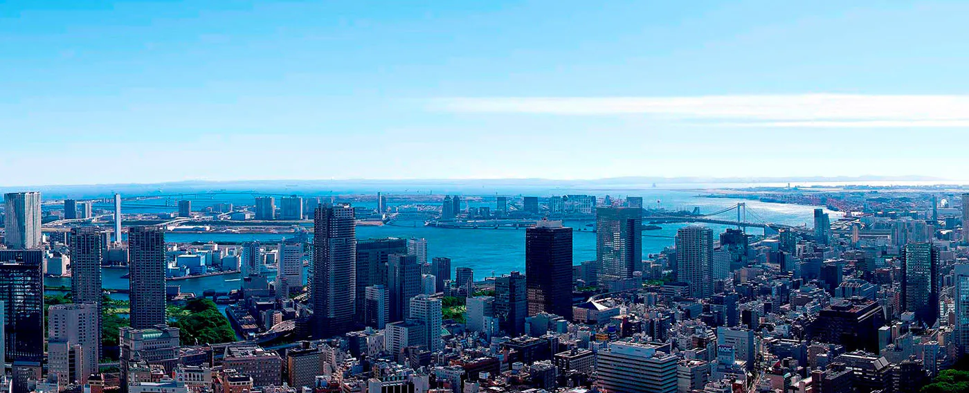 スイートルームからの眺望