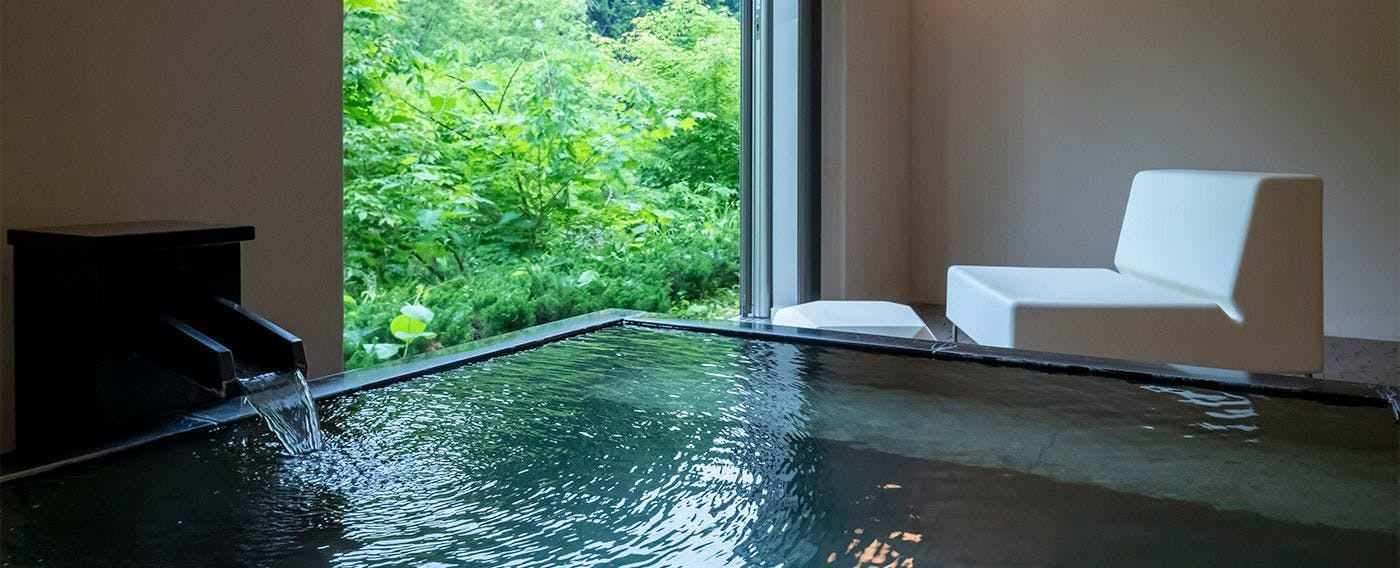 101号室【完全源泉露天風呂付客室】リバービューツイン