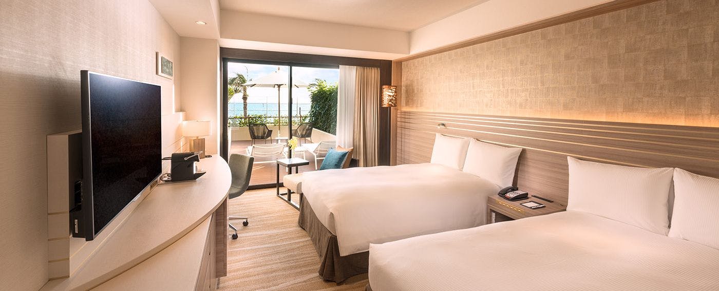 プレミアムルーム オーシャンビューwithテラス（ツイン） 