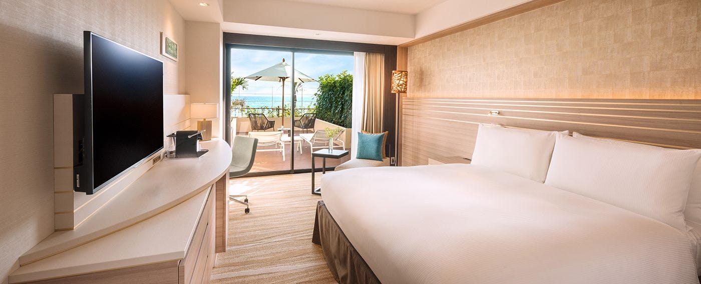 プレミアムルーム オーシャンビューwithテラス（キング） 