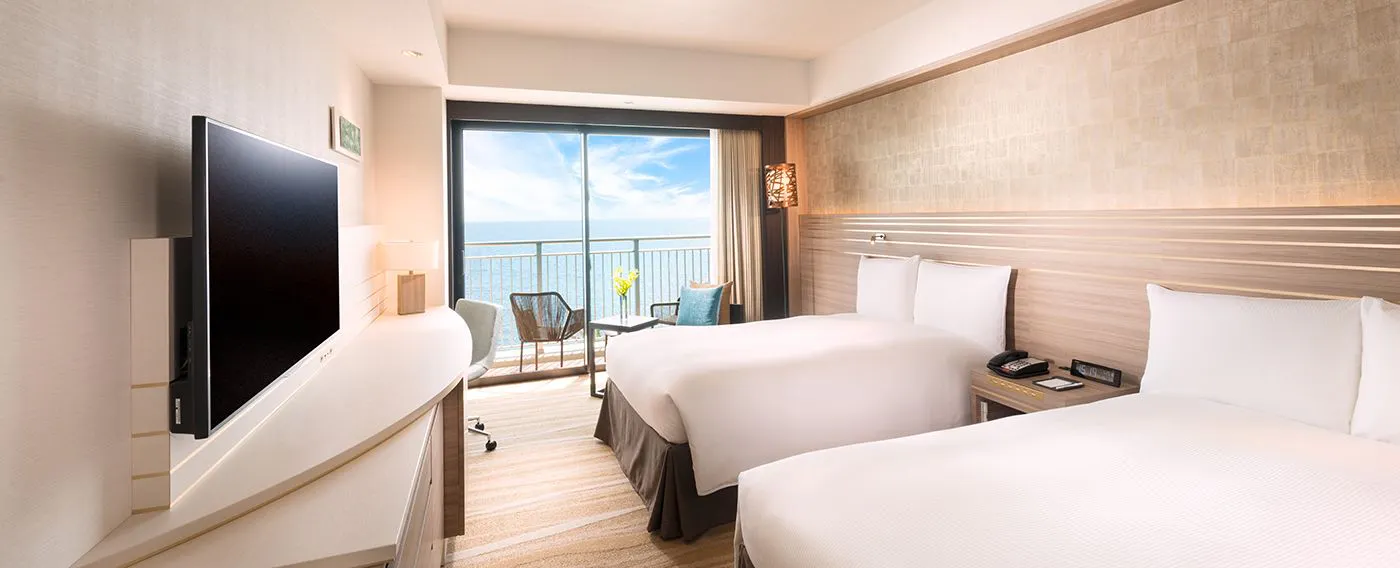 ゲストルーム オーシャンビューwithバルコニー(ツイン)