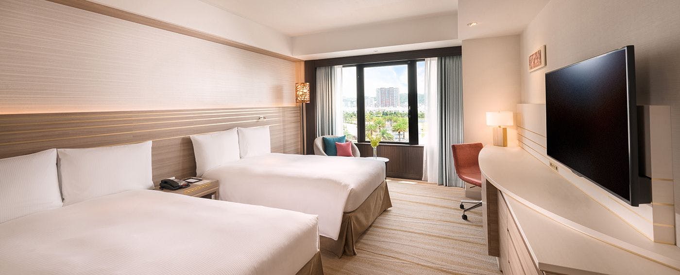 ゲストルーム シティービュー（ツインベッド） 