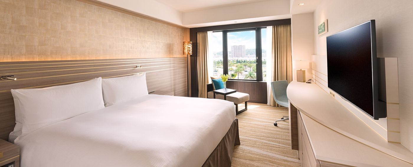 ゲストルーム シティービュー（キングベッド） 