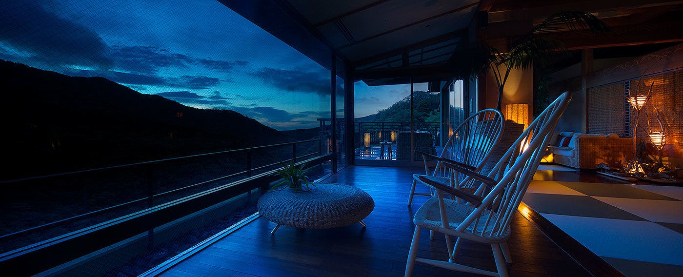 ชมพระอาทิตย์ขึ้นจากล็อบบี้