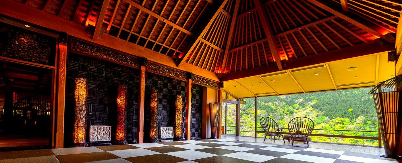 ล็อบบี้ปูเสื่อทาทามิ