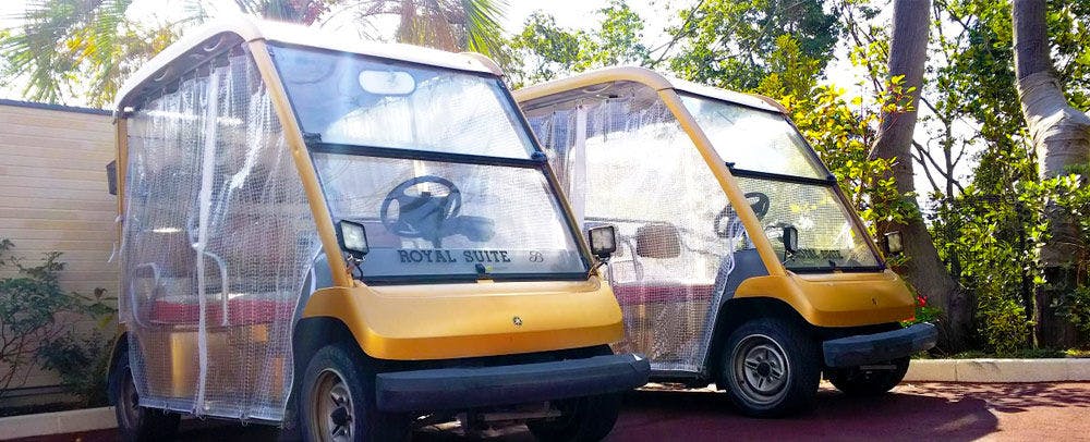 ロイヤルスイート専用電動カート
