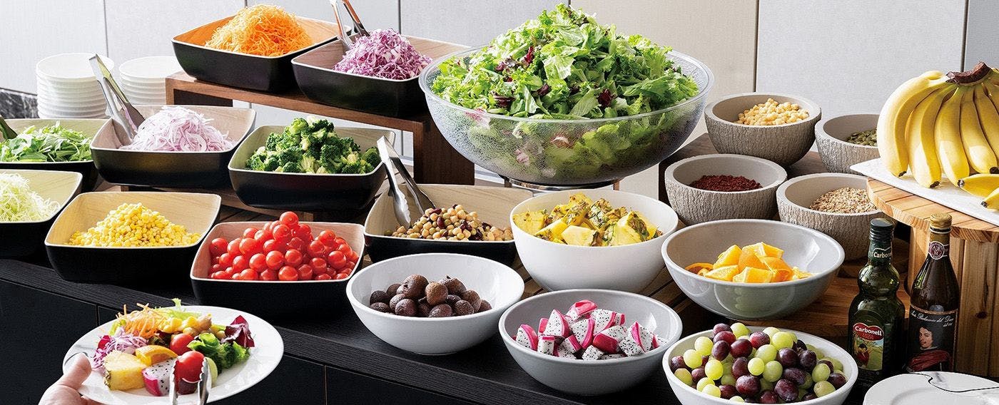 サラダ＆フルーツ