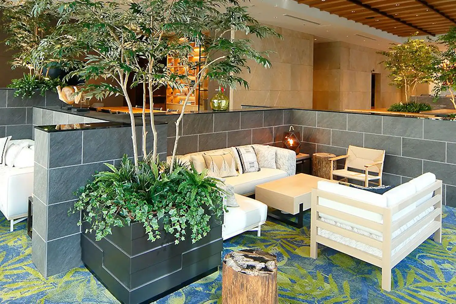 숙소 이용객 전용 라운지 'BLOOM'