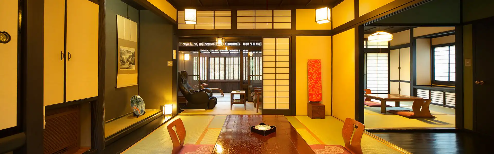 離れ露天風呂付客室河鹿亭