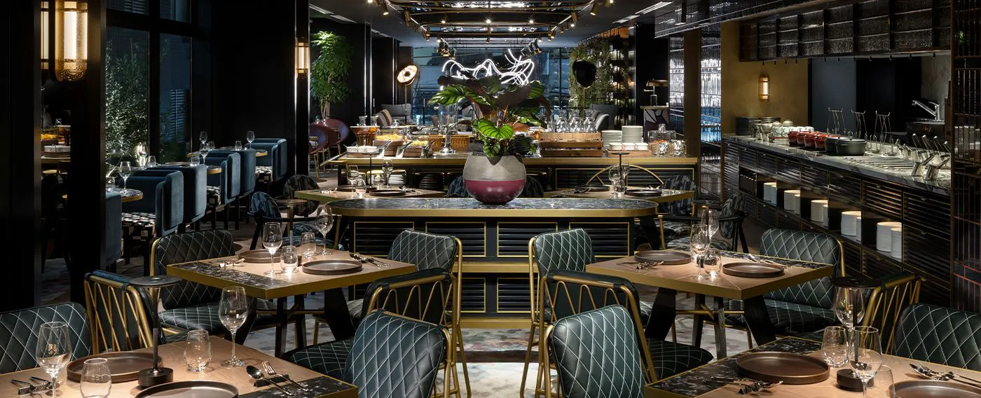 ミナミの喧騒から抜け出した空間でゆったり