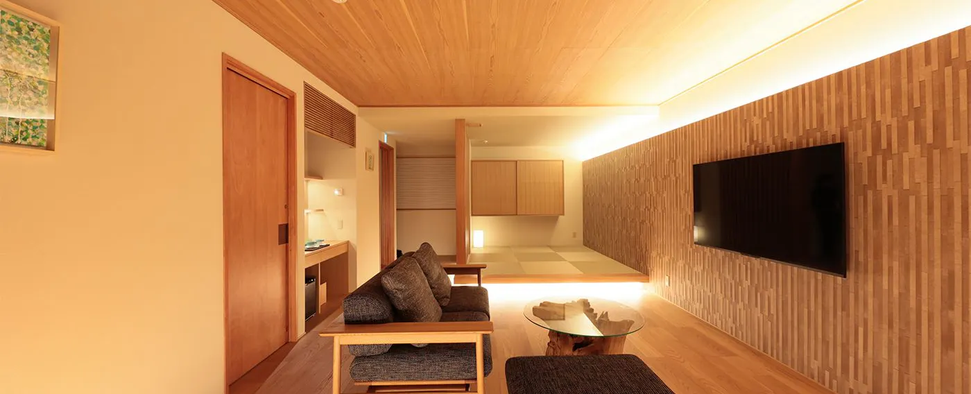 全室露天風呂付き離れ