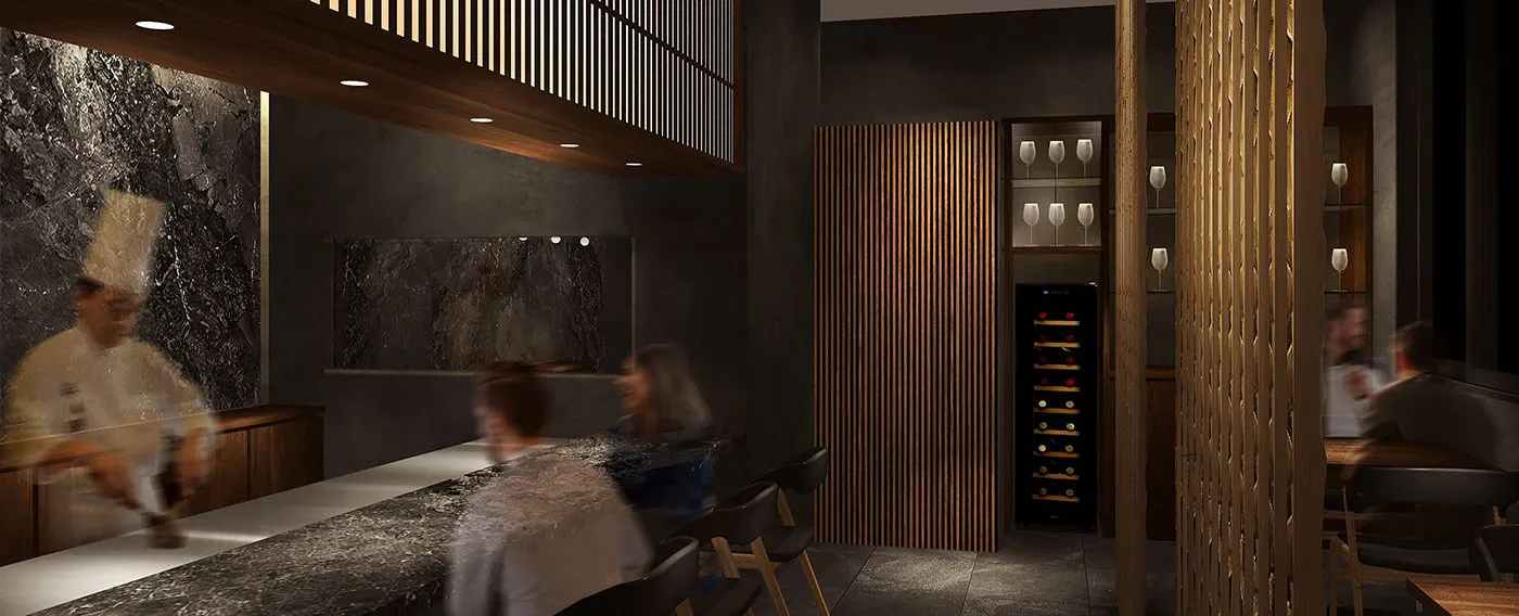 レストラン「火撥」